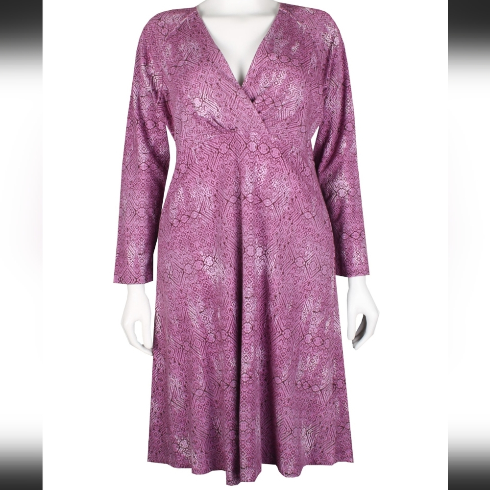 Patagonia Patterned Metairie Dress Light Violet